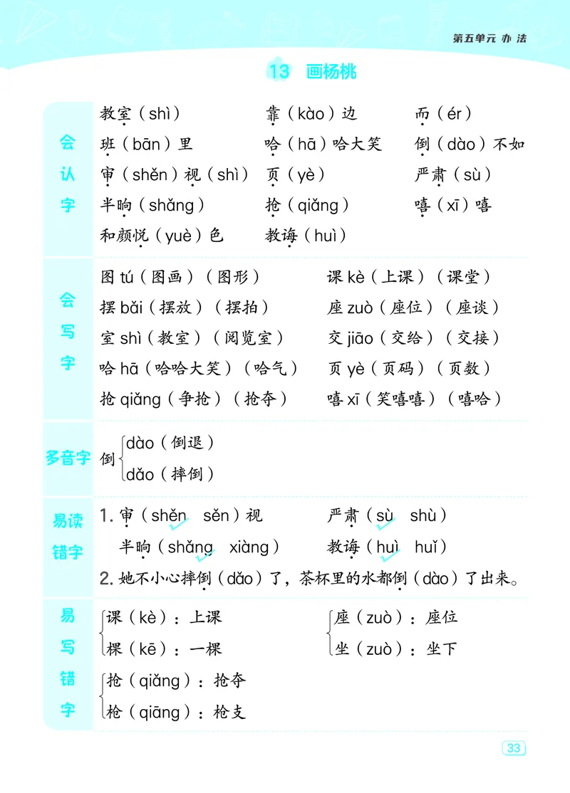 24春典中点二年级语文下（R版）课堂重点笔记_Password_Removed_二年级上下册资料_小学二年级学习资料-25年更新版_2-02、小学二年级语文下册_2-2-1、复习、知识点、归纳汇总
