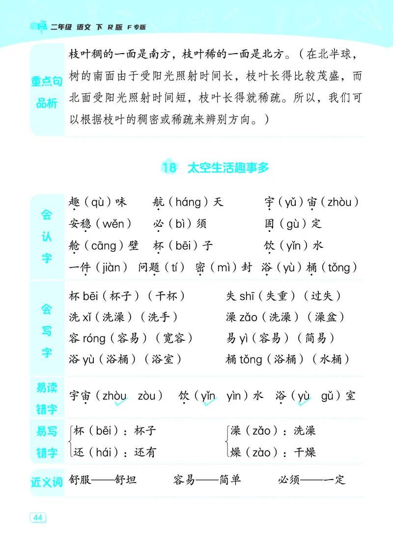 24春典中点二年级语文下（R版）课堂重点笔记_Password_Removed_二年级上下册资料_小学二年级学习资料-25年更新版_2-02、小学二年级语文下册_2-2-1、复习、知识点、归纳汇总