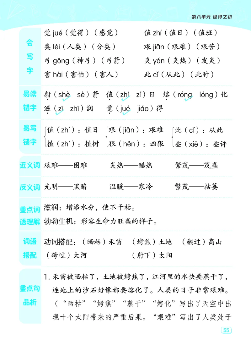 24春典中点二年级语文下（R版）课堂重点笔记_Password_Removed_二年级上下册资料_小学二年级学习资料-25年更新版_2-02、小学二年级语文下册_2-2-1、复习、知识点、归纳汇总