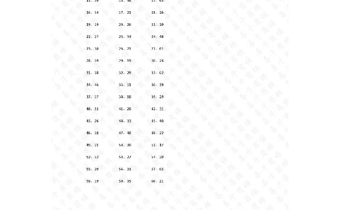 200以内&divide;1位第21~40篇答案_小学数学口算竖式脱式计算应用题一二三四五六年级上下册电_小学数学口算题库电子版（1-6）_小学数学口算三年级_口算题适合3年级