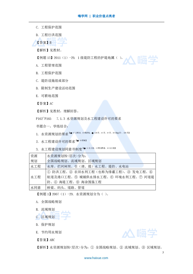 15.2025李想-考前拔分速成-第7章-1_2026年一级建造师_2026年一建水利_2025年一建水利SVIP_04-冲刺串讲✿考点强化✿小灶集训_17-水利《考前拔分速成》李想HX_讲义