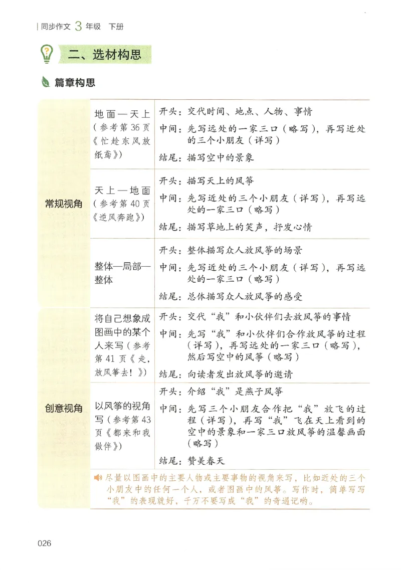 2025春开心作文同步作文三年级下册_三年级上下册资料_53黄冈多个品牌系列资料_语文