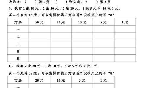 20230425一年级数学下册购物问题_一年级上下册资料_小学一年级学习资料-25年更新版_1-04、小学一年级数学下册_1-4-2、练习题、作业、试题、试卷_通用_通用重点必背+专项练习