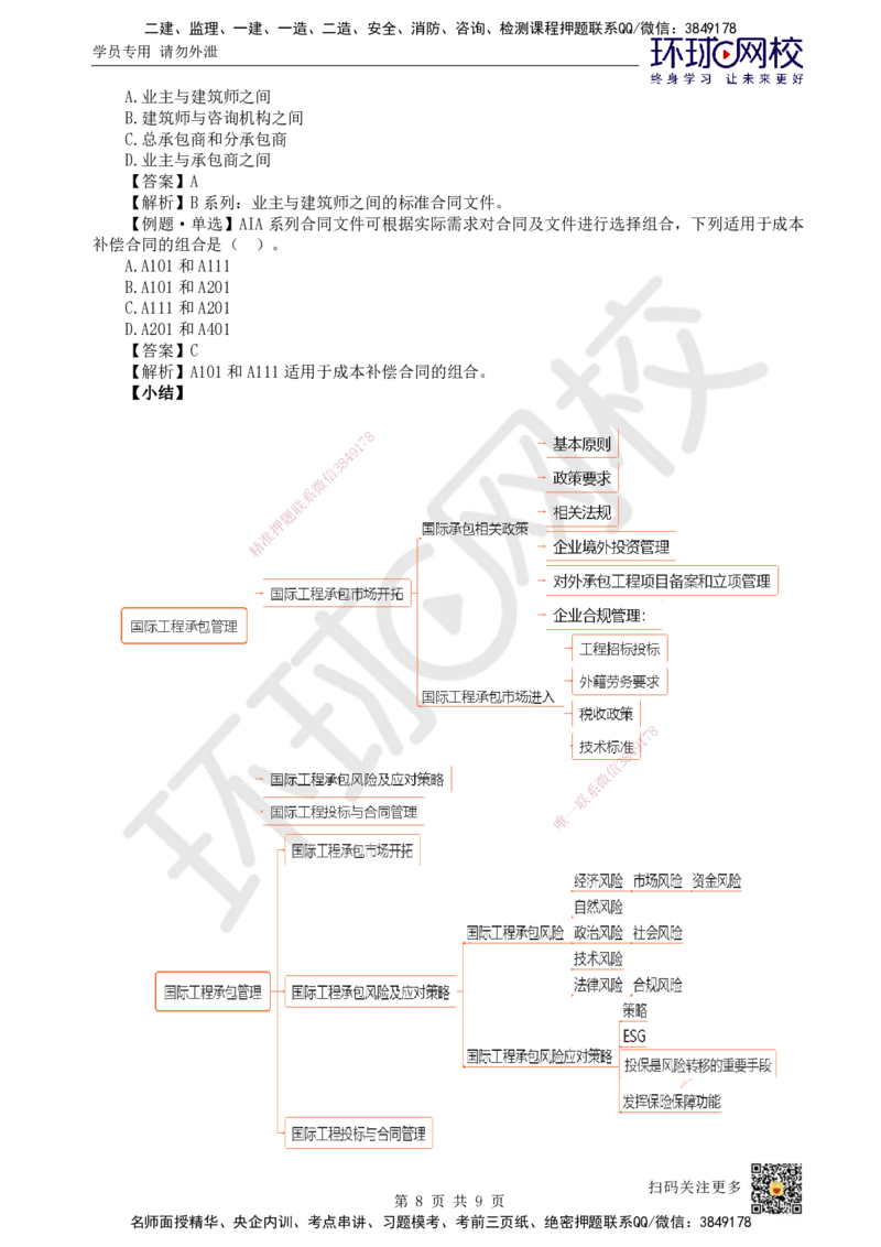 53.第53讲-第9章国际工程承包管理2_2026年一级建造师_2026年一建管理_2025年一建管理SVIP_02-基础精讲✿高端面授✿深度强化_25-管理《考点精讲班》张君、郑春秋HQ_郑春秋_讲义