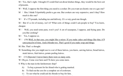 2014年6月四级听力答案解析（二）_大学英语四级+六级_四级真题_专项_四级听力专项_2010-2015_2014.06四级