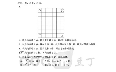 3.3认识图上的方向_三年级上下册资料_3年级下册教学资源包教案+学案_第三单元辨认方向（教案+学案）_教案