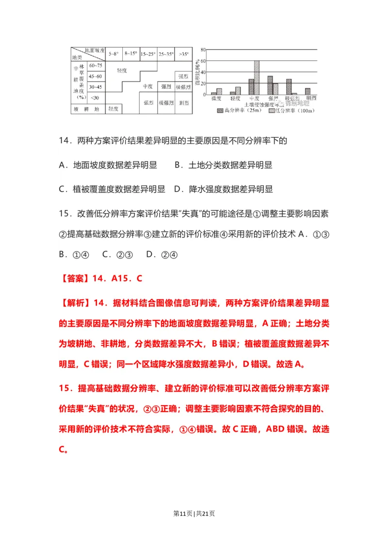 2022年高考地理试卷（河北）（解析卷）_地理历年高考真题_新&middot;Word版2008-2025&middot;高考地理真题_地理（按省份分类）2008-2025_2008-2025&middot;（河北）地理高考真题