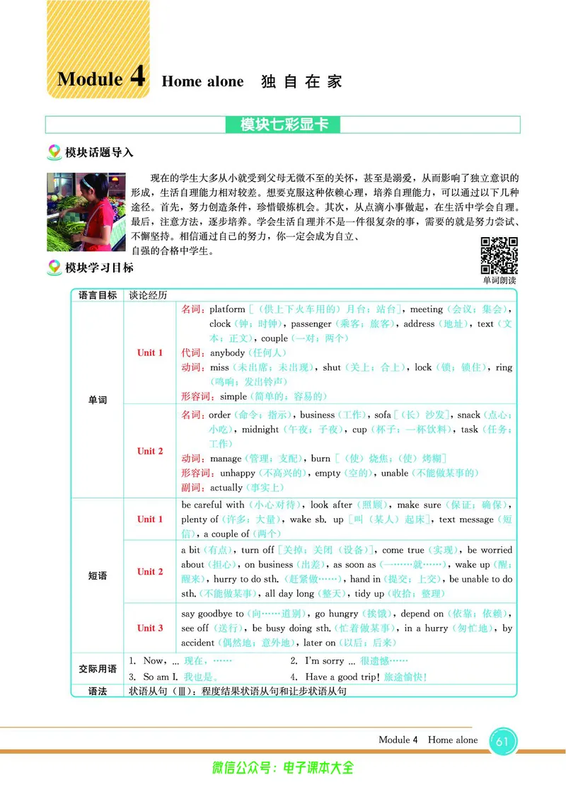 外研版英语九年级上册《教材全解》_25秋初中「外研版英语7-9年级上册教材全解