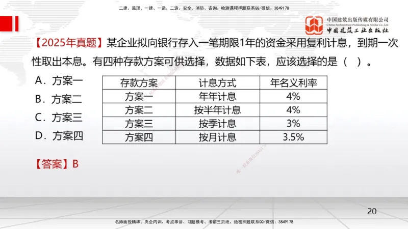02节1.2名义利率与有效利率计算、1.3资金等值计算及应用（12.16）_2026年一级建造师_2026年一建经济_2026年一建经济SVIP_2026一建经济SVIP_02-基础精讲✿高端面授✿深度强化_讲义