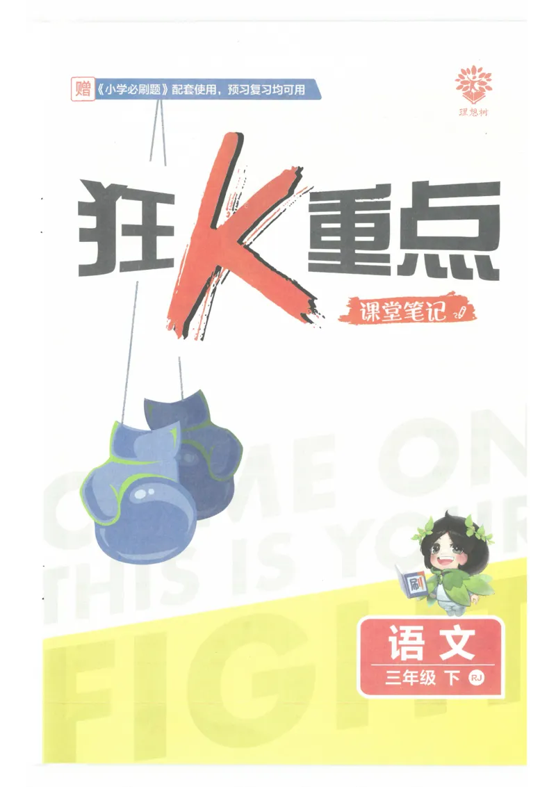 25小学必刷题语文三年级下RJ重点_三年级上下册资料_53黄冈多个品牌系列资料_语文