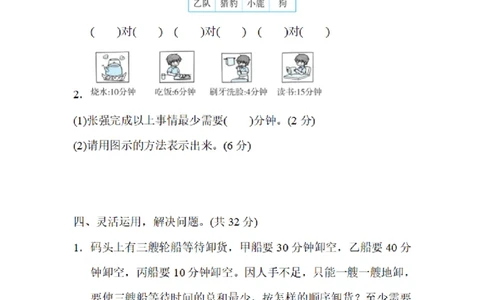 四（上）数学期末6.优化思想的应用技巧_上册_四（上）数学专项练习（通用版）