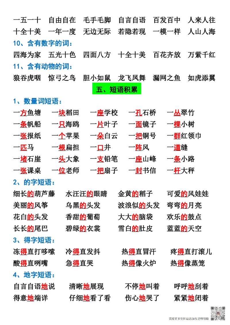 24秋二上语文必背汇总_满分资料专属(1)_二年级上下册资料_二年级上册小红书同款资料_二年级