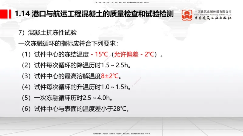 A13节：1.14混凝土的质量检查和试验检测（1）（12.26）_2026年一级建造师_2026年一建港航_2025年一建港航SVIP_02-基础精讲✿高端面授✿深度强化_03-港航《两轮基础直播》陈冬铭JGS