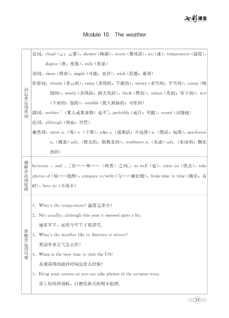 外研版英语八年级上册预习卡_25秋初中「外研版英语7-9年级上册教材全解