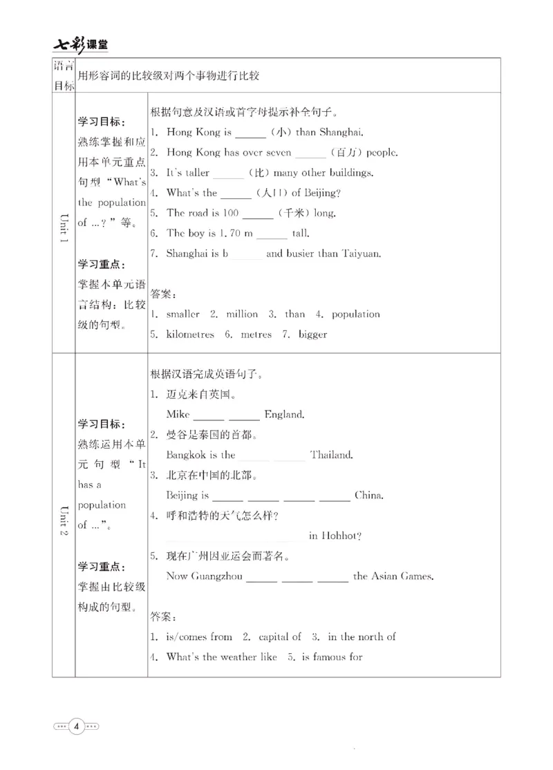 外研版英语八年级上册预习卡_25秋初中「外研版英语7-9年级上册教材全解