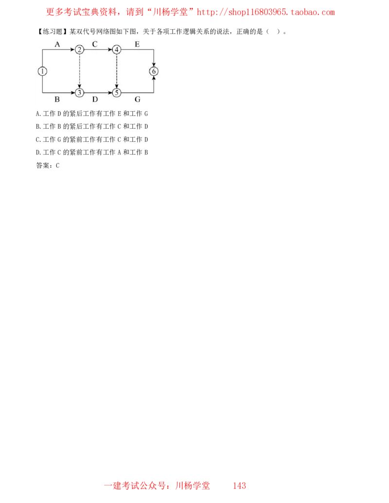 15_2025管理教材与网络图有关的课程-讲义_2026年一级建造师_2026年一建通信_2025年一建通信SVIP_02-基础精讲✿高端面授✿深度强化_06-通信《全系VIP班》川杨SMR推荐