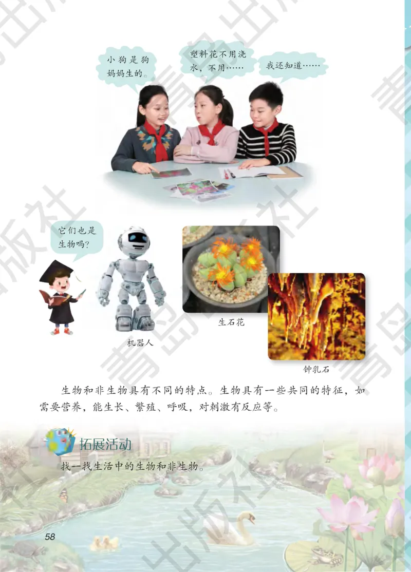 三年级下册科学青岛五四制电子课本_全部版本&bull;小学科学电子课本_青岛版54制小学科学课本