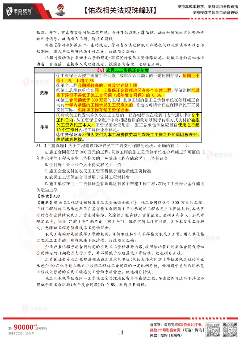 7月11日佑森相关法规珠峰班VIP作业答案_2026年一建法规_2025年一建法规SVIP_02-基础精讲✿高端面授✿深度强化_35-法规《珠峰直播班》叶翼虎YS