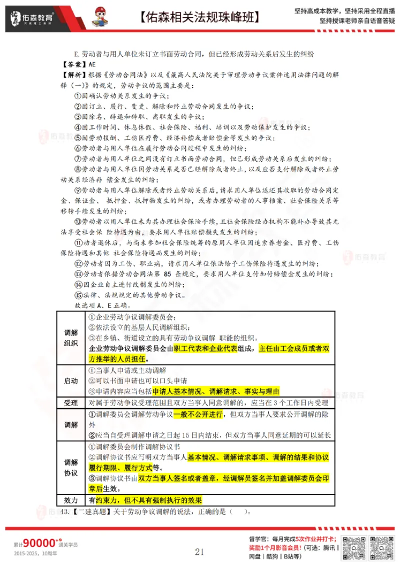 7月11日佑森相关法规珠峰班VIP作业答案_2026年一建法规_2025年一建法规SVIP_02-基础精讲✿高端面授✿深度强化_35-法规《珠峰直播班》叶翼虎YS
