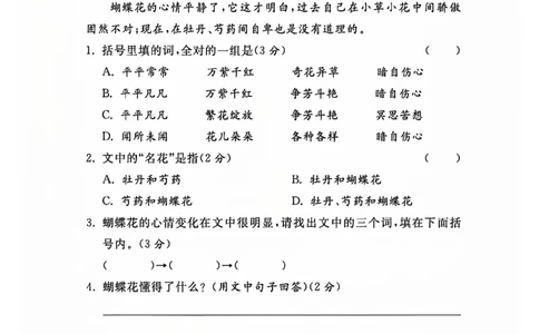 三上语文重点小学期中测试卷_三上数学25秋