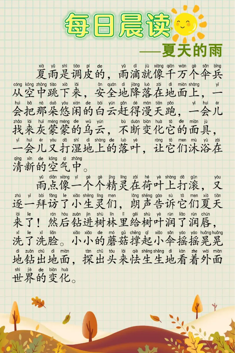 每日晨读60篇(1)