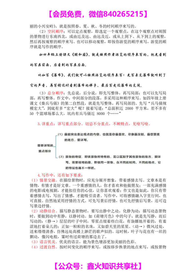 25_小学生作文专项名师课合集16套小学~视频+PDF_022.跟谁学无忧作文_讲义_无忧作文讲义（10.13)