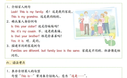 三年级（上）期中英语知识考点汇总《人教PEP版》_🍎⭐️期中知识汇总pep25年上册