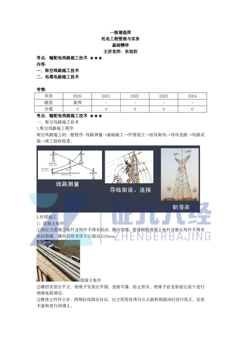 53.一建机电基础精学54-电气装置安装技术-4_2026年一级建造师_2026年一建机电_2025年一建机电SVIP_02-基础精讲✿高端面授✿深度强化_31-机电《基础精学课》朱旭阳ZBJ_讲义