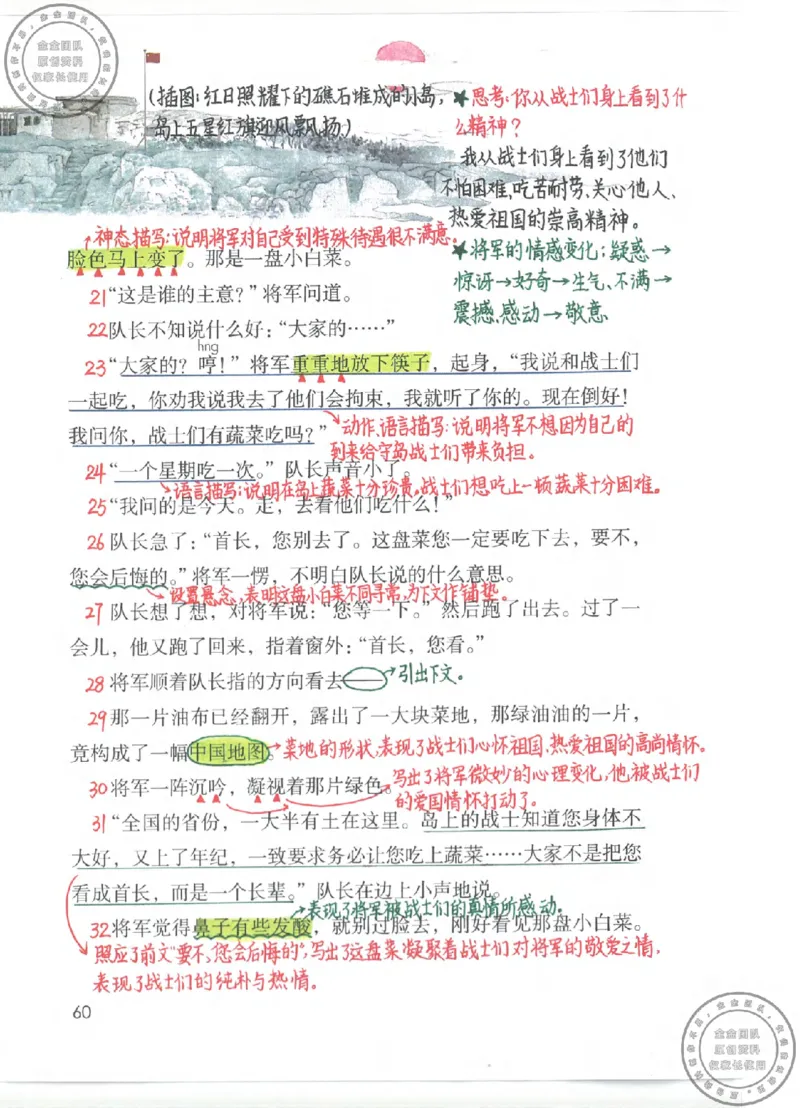 五年级语文上册课堂笔记(1)_小学全网线上同款资料_14号文件4上5上语文数学课堂笔记