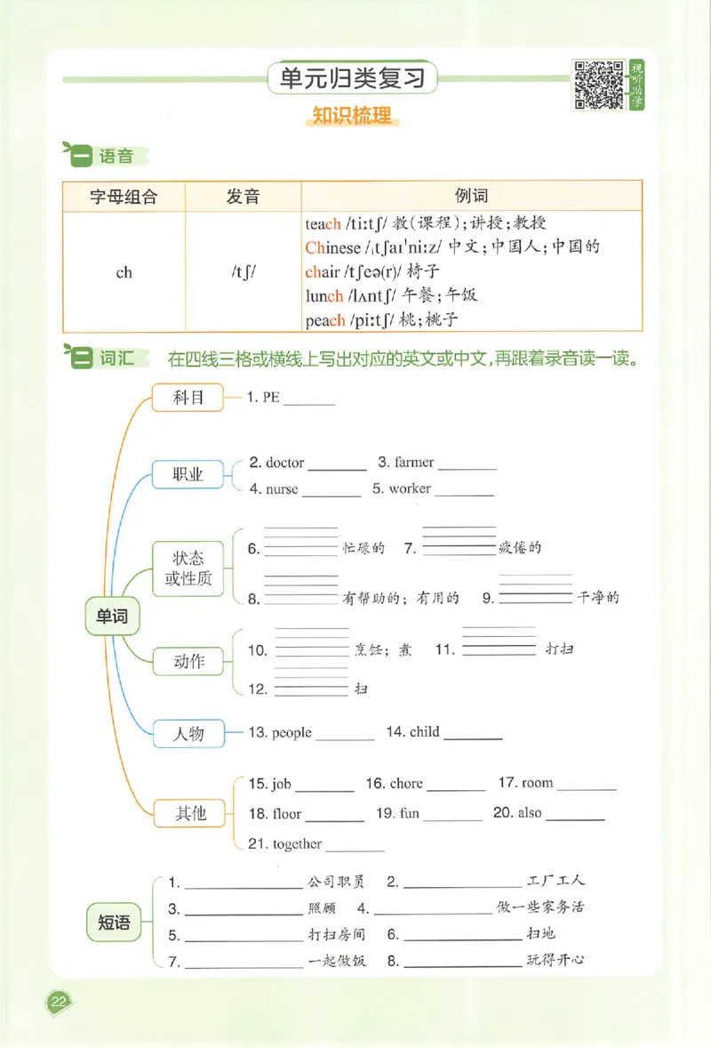 25秋《一本预习笔记》英语人教版4上_25秋《一本预习笔记》语数外，人教，北师1-6上_25秋《一本预习笔记》英语人教pep3-6_四年级预习笔记英语人教