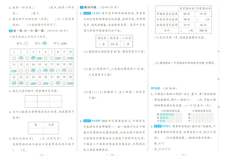 25春学霸提优大试卷苏教数学2下_二年级上下册资料_53黄冈多个品牌系列资料_数学