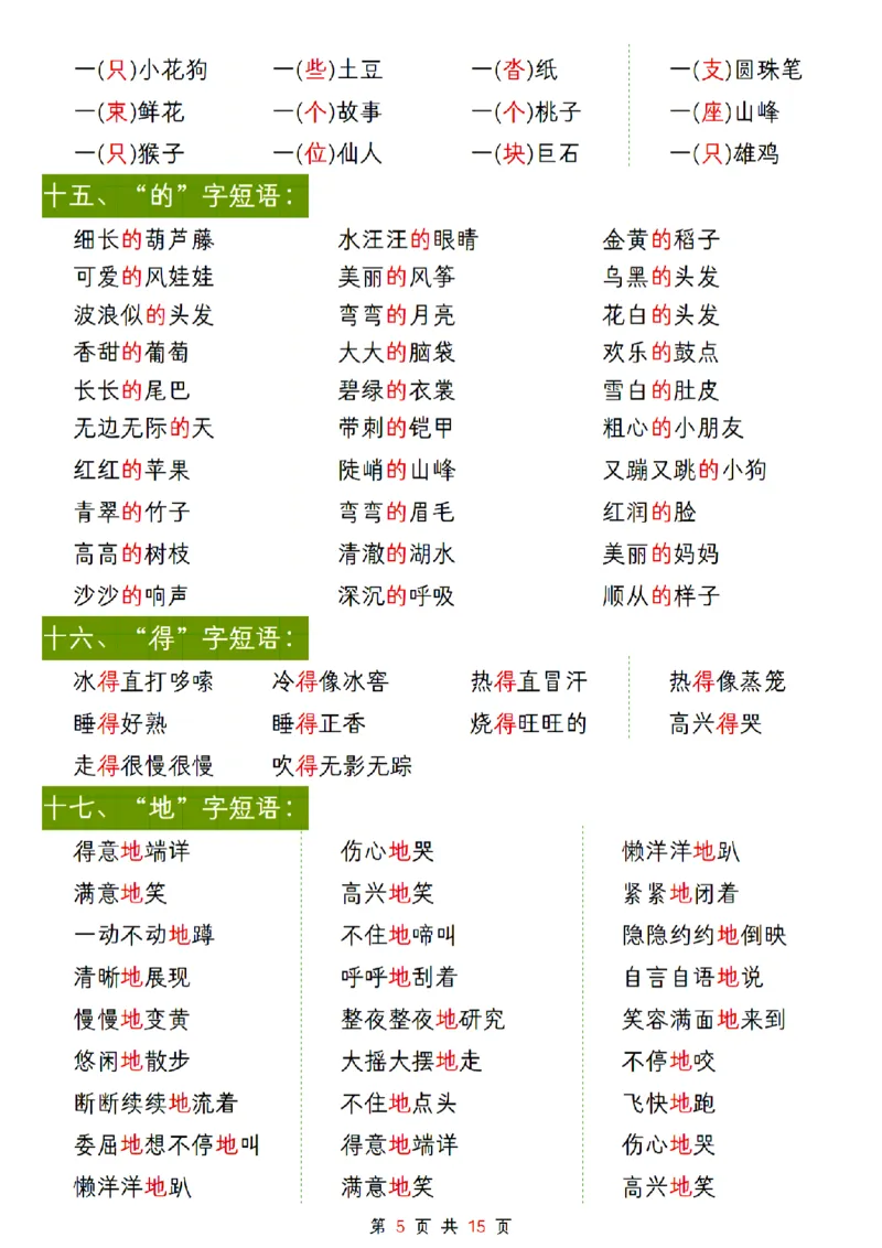 24年二上语文全册高频考点知识点总结(2)_二年级上下册资料_二年级下册小红书同款资料_二下语文