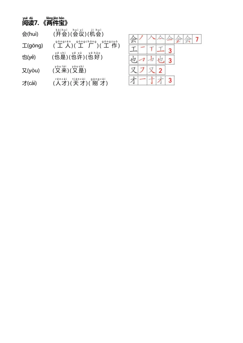 2024年新版一年级上册课课贴(1)_一年级上下册资料_一年级上册小红书同款资料_一年级(1)