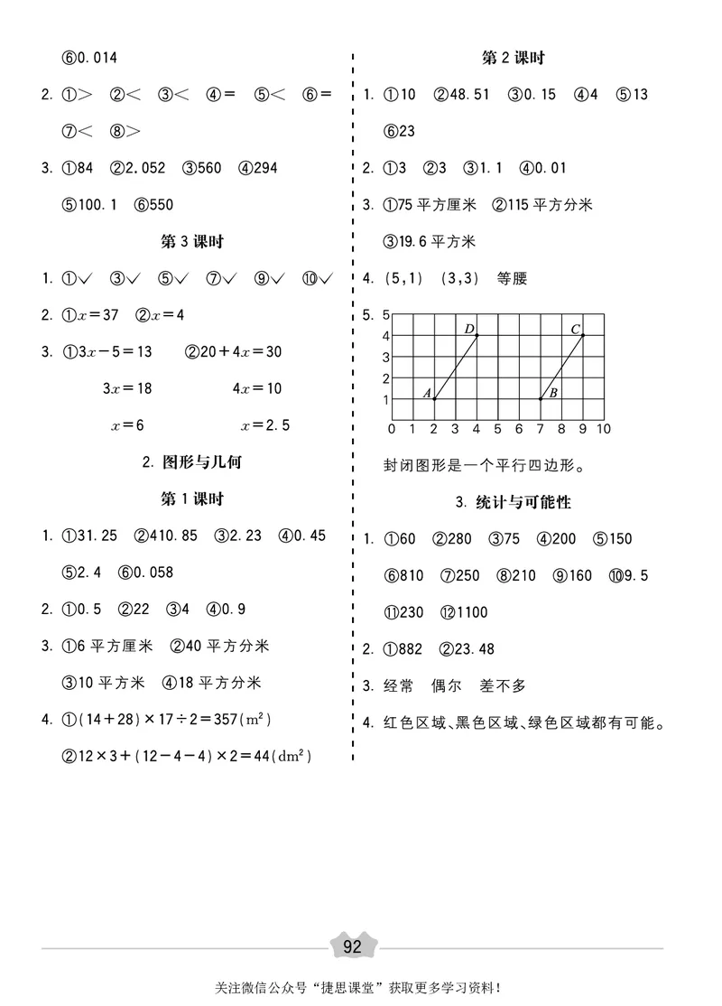 五E口算题卡五年级上册数学人教版_1~6年级全册五E口算题卡(1)_5年级五E口算题卡
