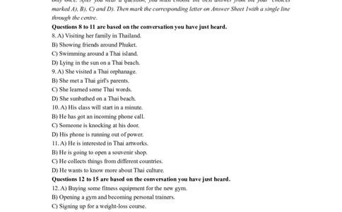 2018.06真题第2套_大学英语四级+六级_四级真题_四级真题_1990年-2018年真题资料合集_2018年06月CET4题+解+音频_02、真题word版