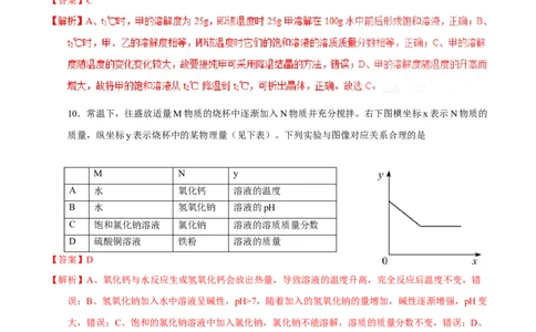 2017年福建省中考化学真题（解析卷）_福建中考1_5.福建中考化学（2017-2025）