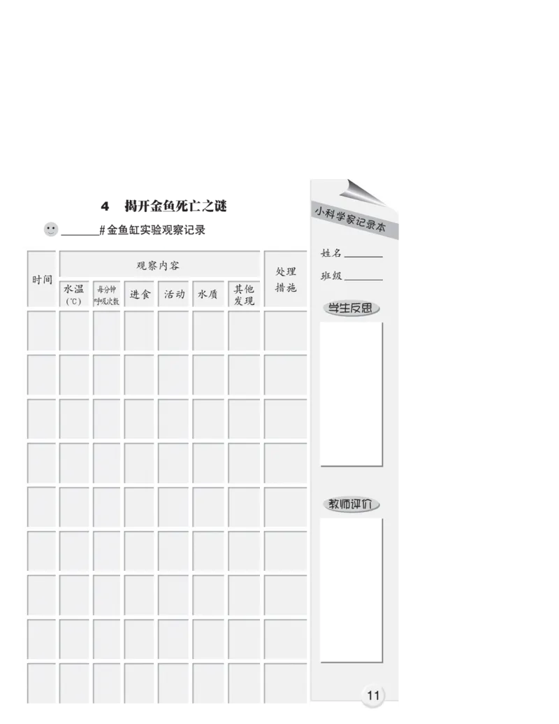 大象版6年级科学下册活动手册_全部版本&bull;小学科学电子课本_大象版小学科学电子课本