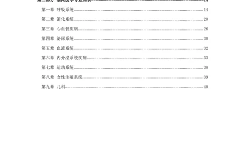 军队文职笔试考点集锦临床医学_军队文职(1)_02.专业课考点资料（多专业都有）