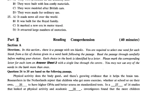 2016年06月四级真题第1套可复制可划线查词_大学英语四级+六级_四级真题_四级真题_1990年-2018年真题资料合集_2016年06月CET4题+解+音频_01、真题PDF版（推荐使用）❤