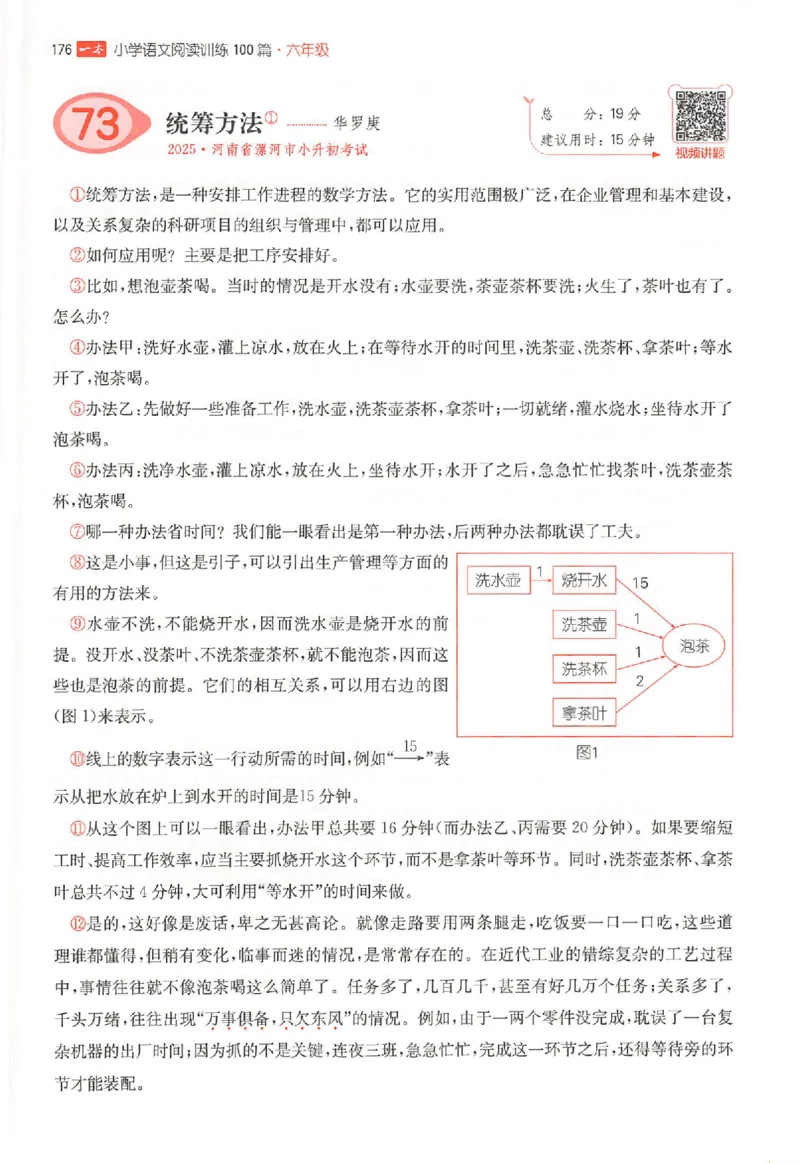 26版一本阅读六年级_25秋《一本小学语文阅读训练100篇第13版》1-6_一本小语阅读训练100篇六年级