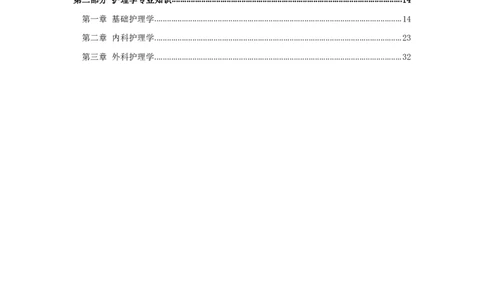 军队文职考试考点集锦护理学_军队文职(1)_02.专业课考点资料（多专业都有）
