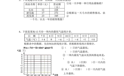 四（上）人教版数学期末真题测试卷.10_上册_四（上）数学试卷_四（上）人教版数学期末单元期中试卷