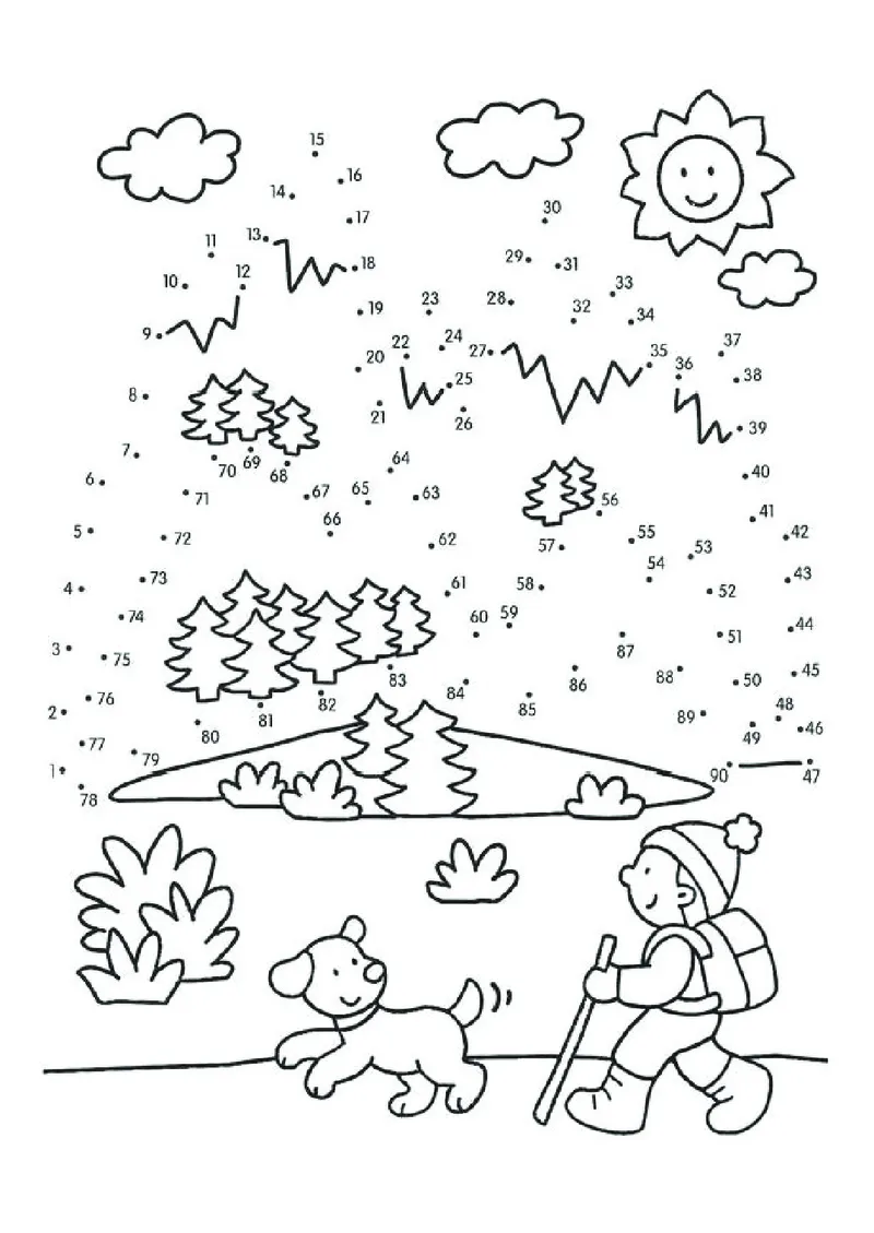 2352数字连线_一年级上下册资料_小学一年级学习资料-25年更新版_1-00、幼小衔接_幼小衔接专注力启蒙篇_儿童专注力连线训练