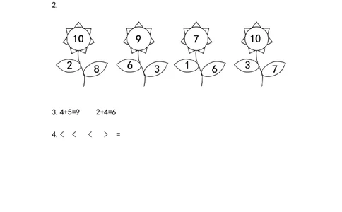 3.16复习10以内数的加法_一年级上下册资料_一年级上语数英上下册学习资料_3-6-3、小学一年级数学上册_北师大版_2、同步练习_第三单元加与减（一）