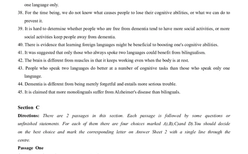 2023.12六级真题第3套_大学英语四级+六级_六级真题_六级真题_2023年12月CET6题+解+音频新_02、真题word版