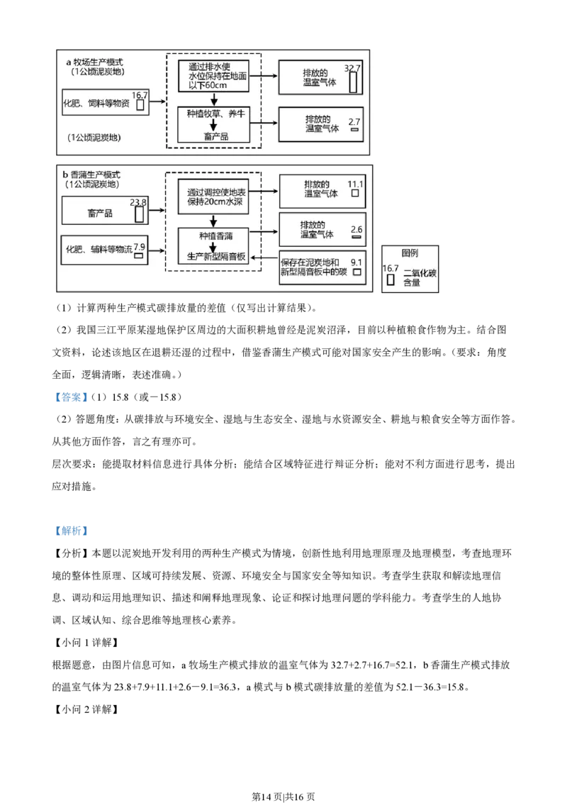 2022年高考地理试卷（山东）（解析卷）_地理历年高考真题_新&middot;PDF版2008-2025&middot;高考地理真题_地理（按省份分类）2008-2025_2008-2025&middot;（山东）地理高考真题