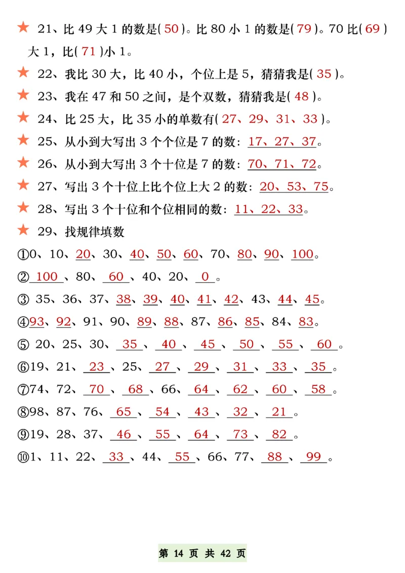 314一年级下册数学五大常考专项练习(1)_一年级上下册资料_一年级下册小红书同款资料_一下语文_一年级下册免费资料库_一年级下册免费资料库