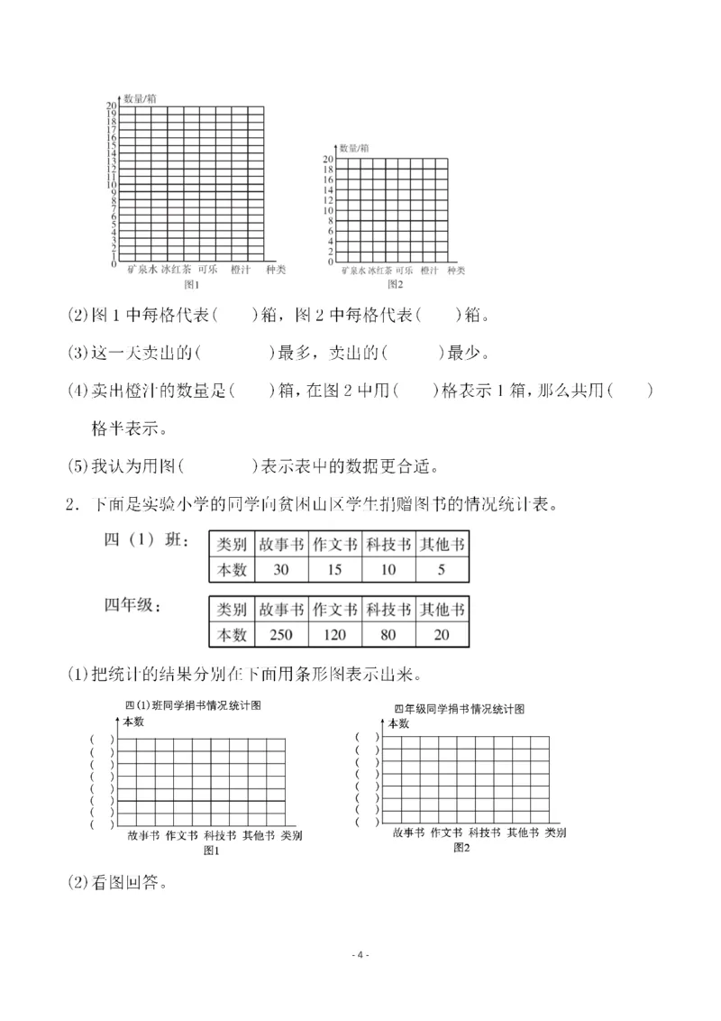 四（上）人教版数学第八单元检测试卷一_上册_四（上）数学试卷_四（上）人教版数学期末单元期中试卷