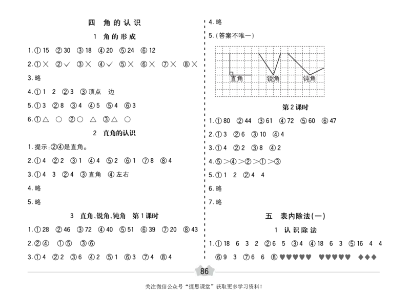 五E口算题卡二年级上册数学冀教版_1~6年级全册五E口算题卡(1)_2年级五E口算题卡