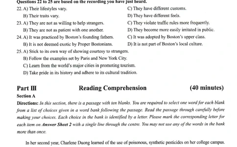 2025.06六级真题第1套_大学英语四级+六级_六级真题_六级真题_2025年06月CET6题+解+音频_3.2025年06月六级真题（新更）